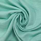 Aquamarine Ava heather polyester twill