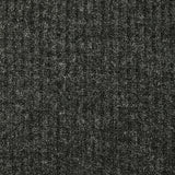 Maille côtelée grattée chinée Jeny anthracite