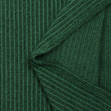 Maille Louise côtelée vert forêt
