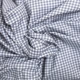 Popeline polycoton jacquard Aylan gris