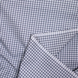 Popeline polycoton jacquard Aylan gris