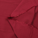 Crêpe polyester fin cerise