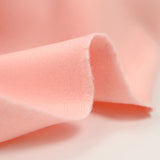 Powder pink wool twill