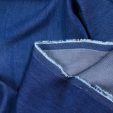 Tencel jeans uni marine