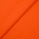 Popeline de coton satinée orange