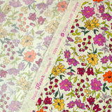 Cotton Vittoria Vittoria Vintage Flowers ECRU por medidor