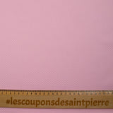 Dots printed cotton 1mm Pink Layette background