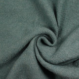 100% Laine bouillie jade