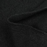 100% Laine bouillie noir