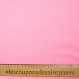 Pink pea print cotton pink background