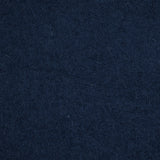 100% Laine bouillie bleu foncé