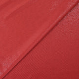 Maille fine Lurex argent fond rouge