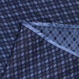 JACQUARD Polyviscose Symphony Marine Fond