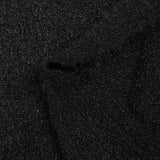 Fancy Lurex knitted knit Lola black