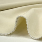 Crêpe de coton élasthanne argile