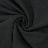 Molleton de coton french terry noir