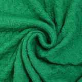 Maille fantaisie effet gaufré diabolo menthe
