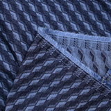 Diagonal polyviscose jacquard sea background