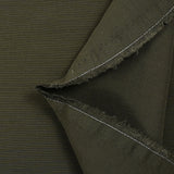 Bengaline polyviscose military green