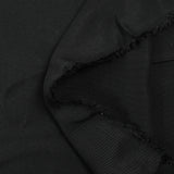 Twill de viscose noir charbon