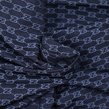 JACQUARD Polyviscose medallion background