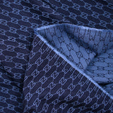 JACQUARD Polyviscose medallion background