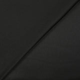 Black polyester satin