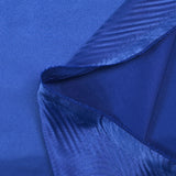Satin de polyester léger bleu royal