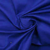 Gabardina de algodón azul