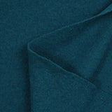 100% Laine bouillie bleu pétrole
