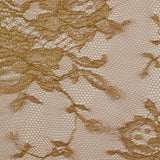 Calais® Calandra copper and gilded lace per meter