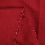 Sergé de laine mélangée rouge cerise