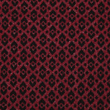 Malla Milano poliviscosa Lurex rojo esmeralda real