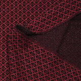 Malla Milano poliviscosa Lurex rojo esmeralda real