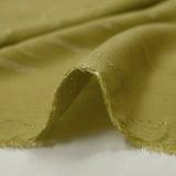 Voile de viscose rayé lurex Roxanne vert olive