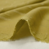 Voile de viscose rayé lurex Roxanne vert olive