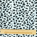 Dalmatian half-long fur faux fur