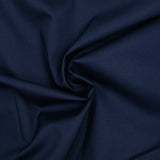 Popeline de coton marine