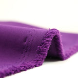 Crêpe polyester violet