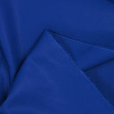 Electric blue cotton poplin