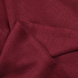 Caban polyester élasthanne lie de vin