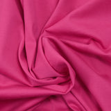 Jersey de coton flammé fuchsia