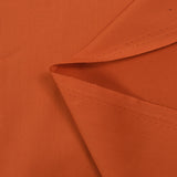 Popeline de coton satinée fine citrouille