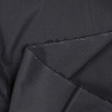 Anthracite gray cotton poplin