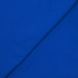 Coton uni bleu roi