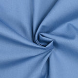Blue cotton poplin