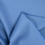 Blue cotton poplin