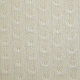 Maille côtelée Sana blanc cassé