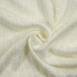 Maille côtelée Sana blanc cassé