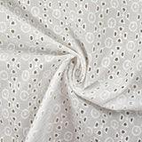 Broderie anglaise Saoirse blanc cassé